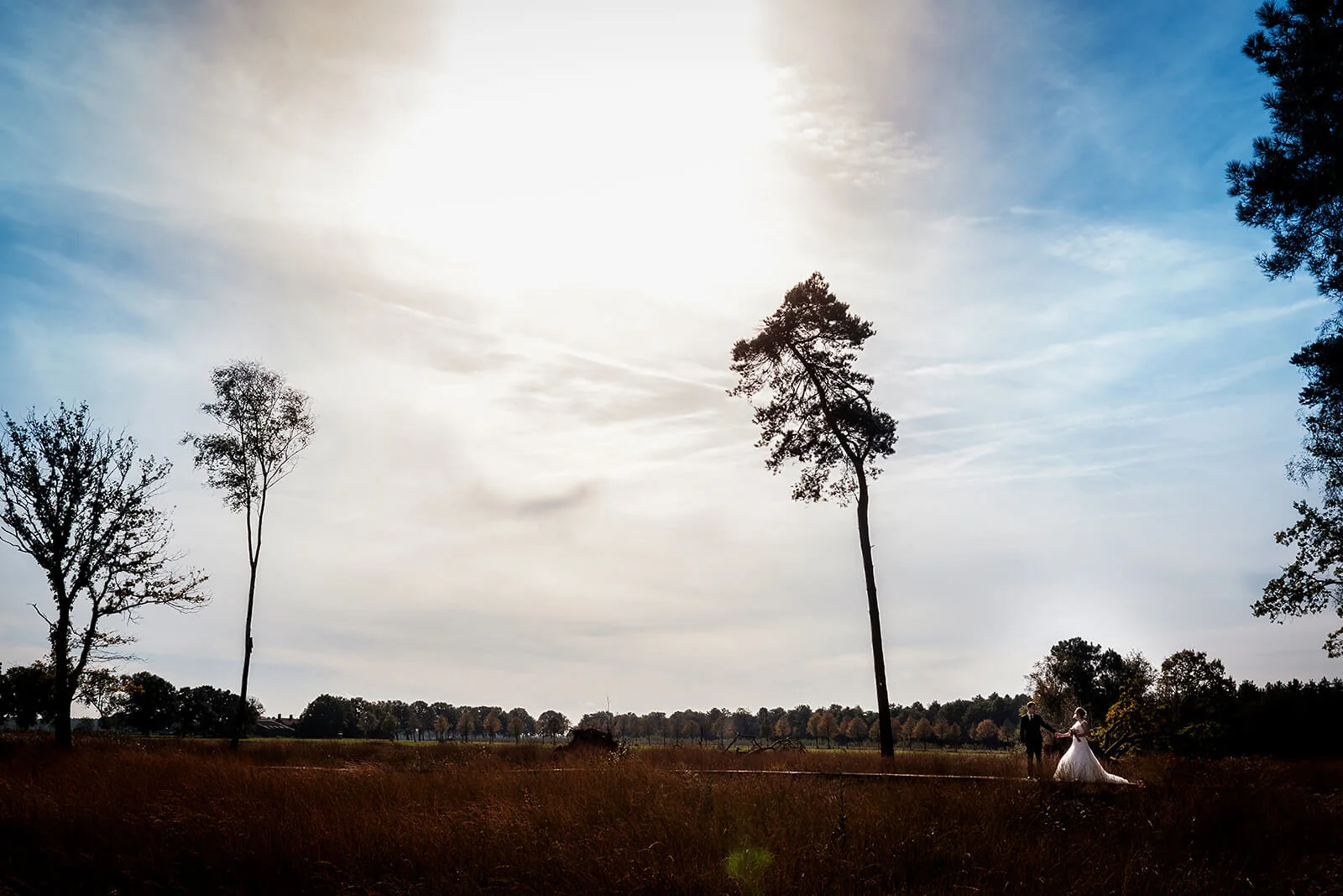 Bruidsfotoshoot in het Rozeven, Roosendaal