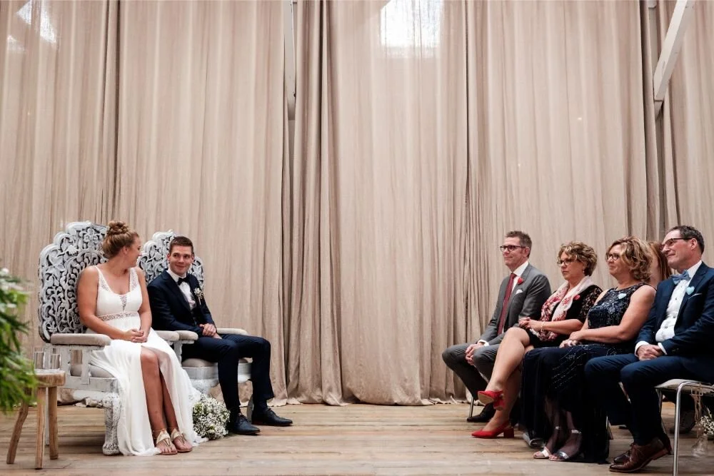 Huwelijk ceremonie in Ketelhuis Amersfoort