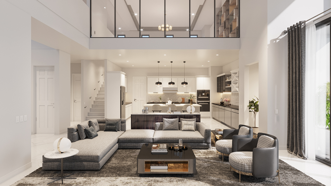 Color and Material Blending In Our 3D Interior Visualisation Solutions ...