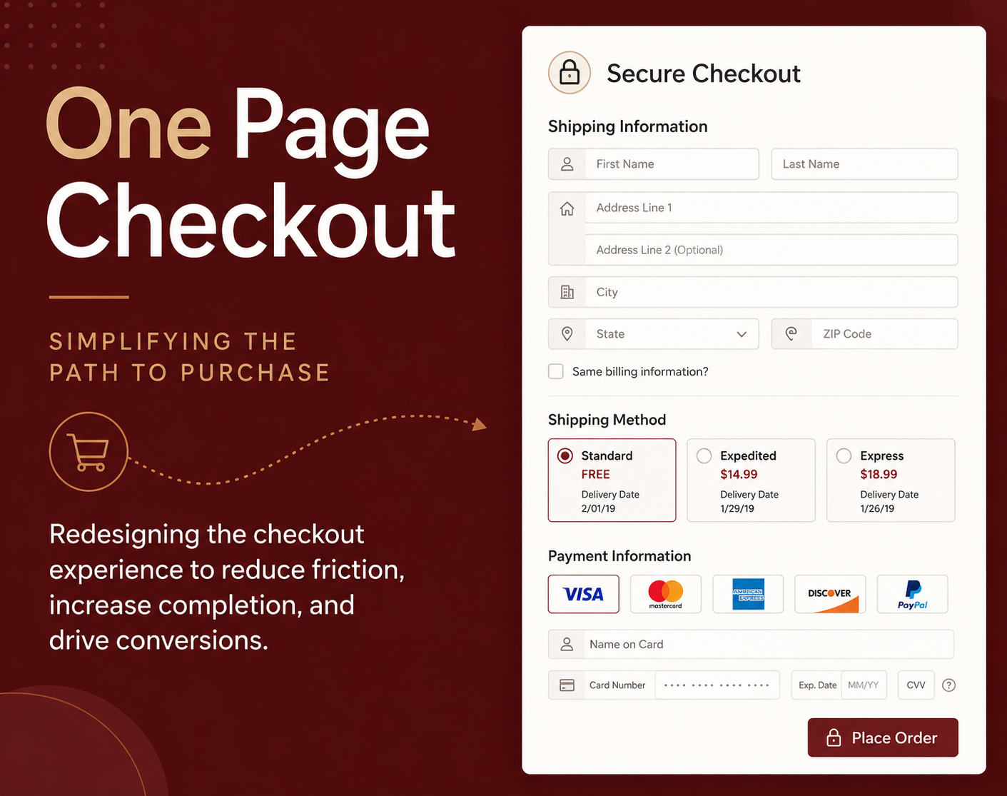 Iterative Design | Checkout Optimization