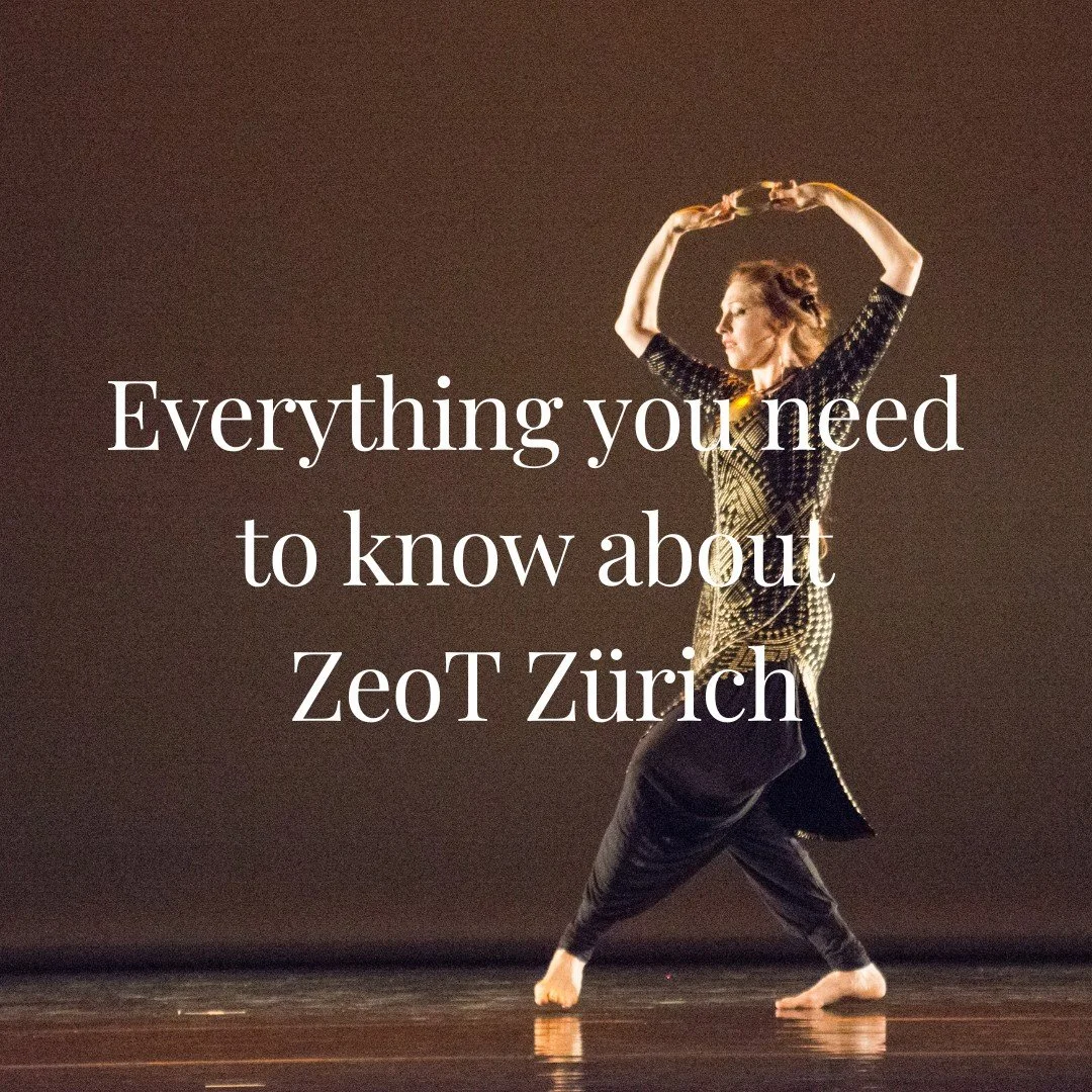 Swipe through to find out everything you need to know about ZeoT Z&uuml;rich. 

Our wide range of dance courses in Z&uuml;rich - with more than 30 courses a week at different times (day, evening, and weekend) and in two languages (German and English)