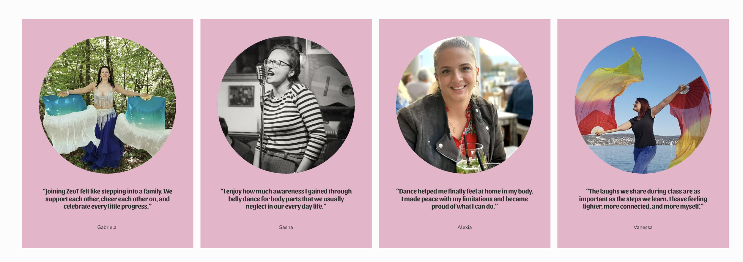 Zeot belly dance Community quotes