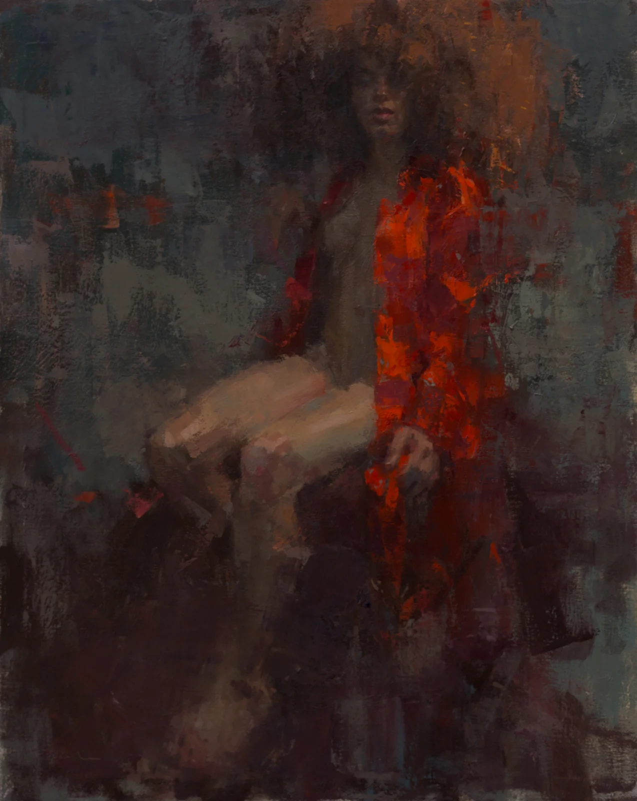 Red Kimono