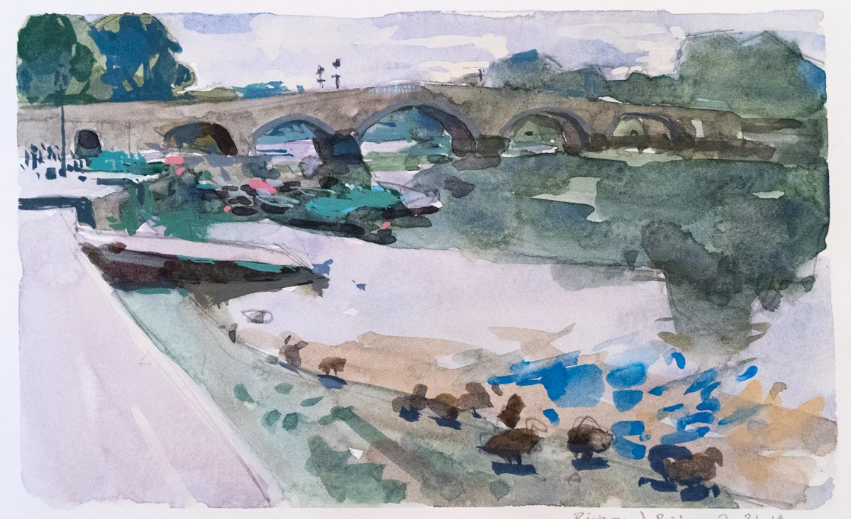 Richmond bridge morning