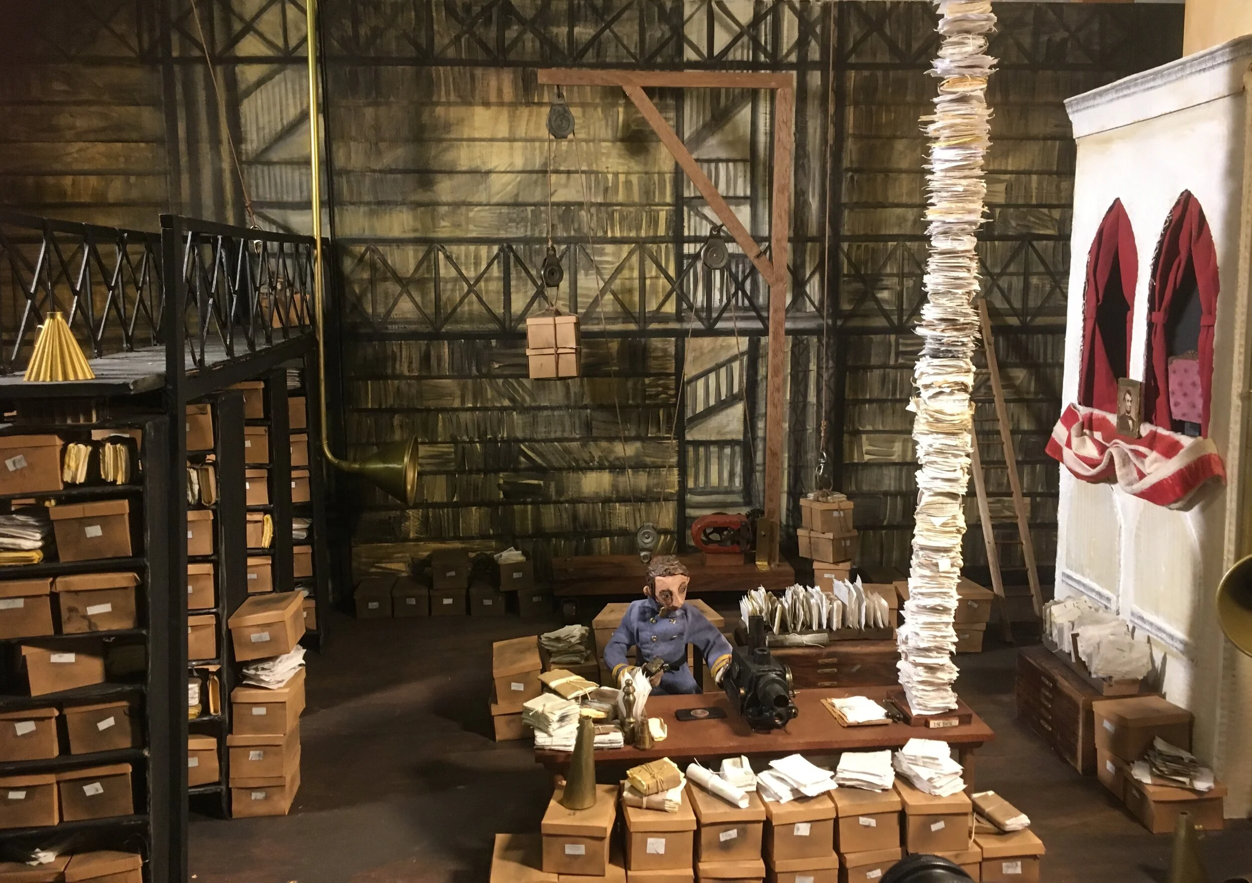 War Dept. set with William T. Clark