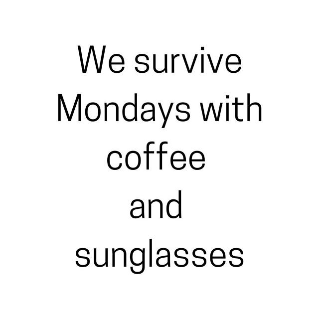 Monday mood. ✨ We got this!