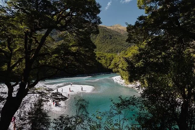 Still bummed we didn&rsquo;t go for a dip in these glacial blue pools.