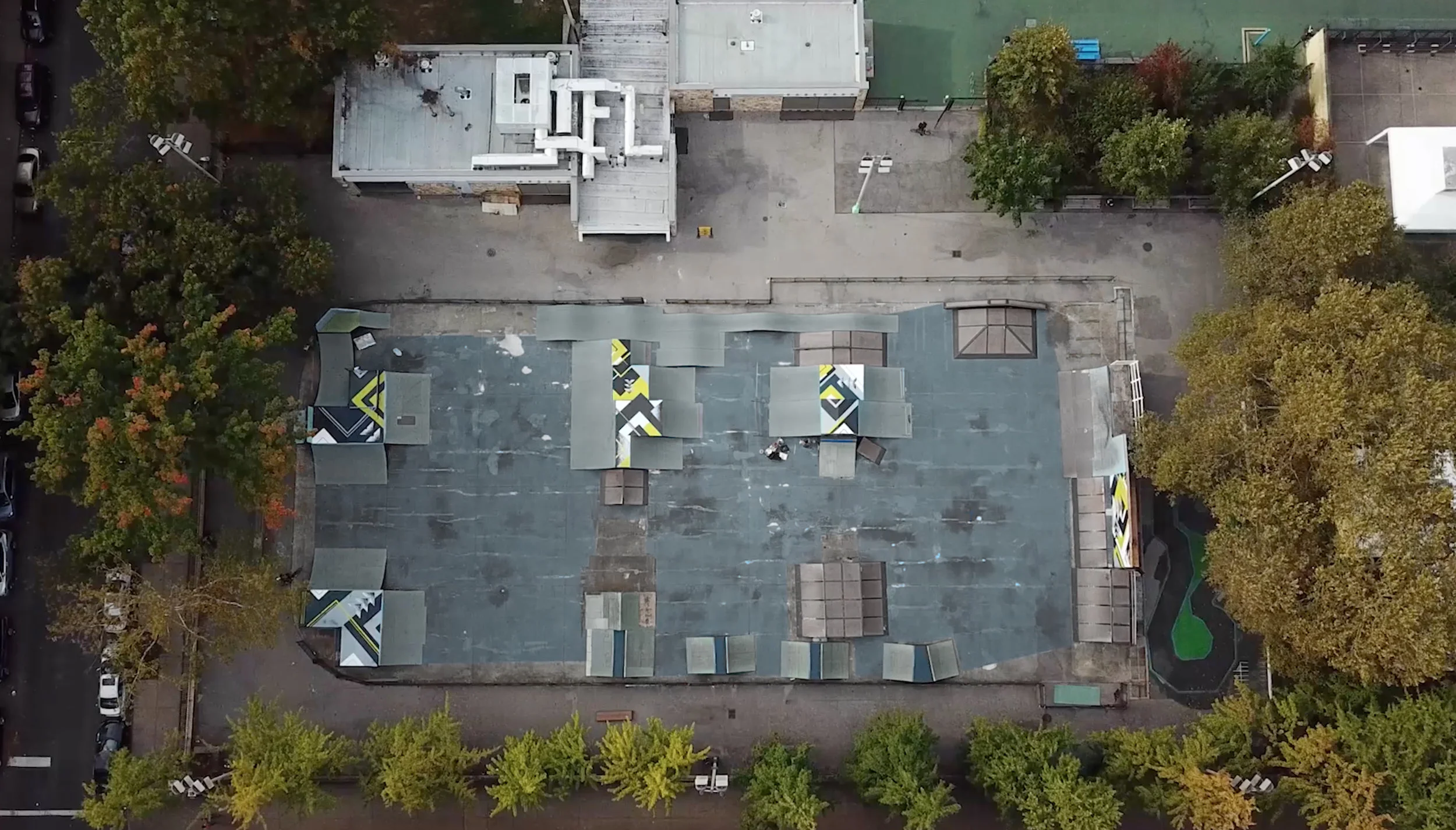 Aerial of Entire Park