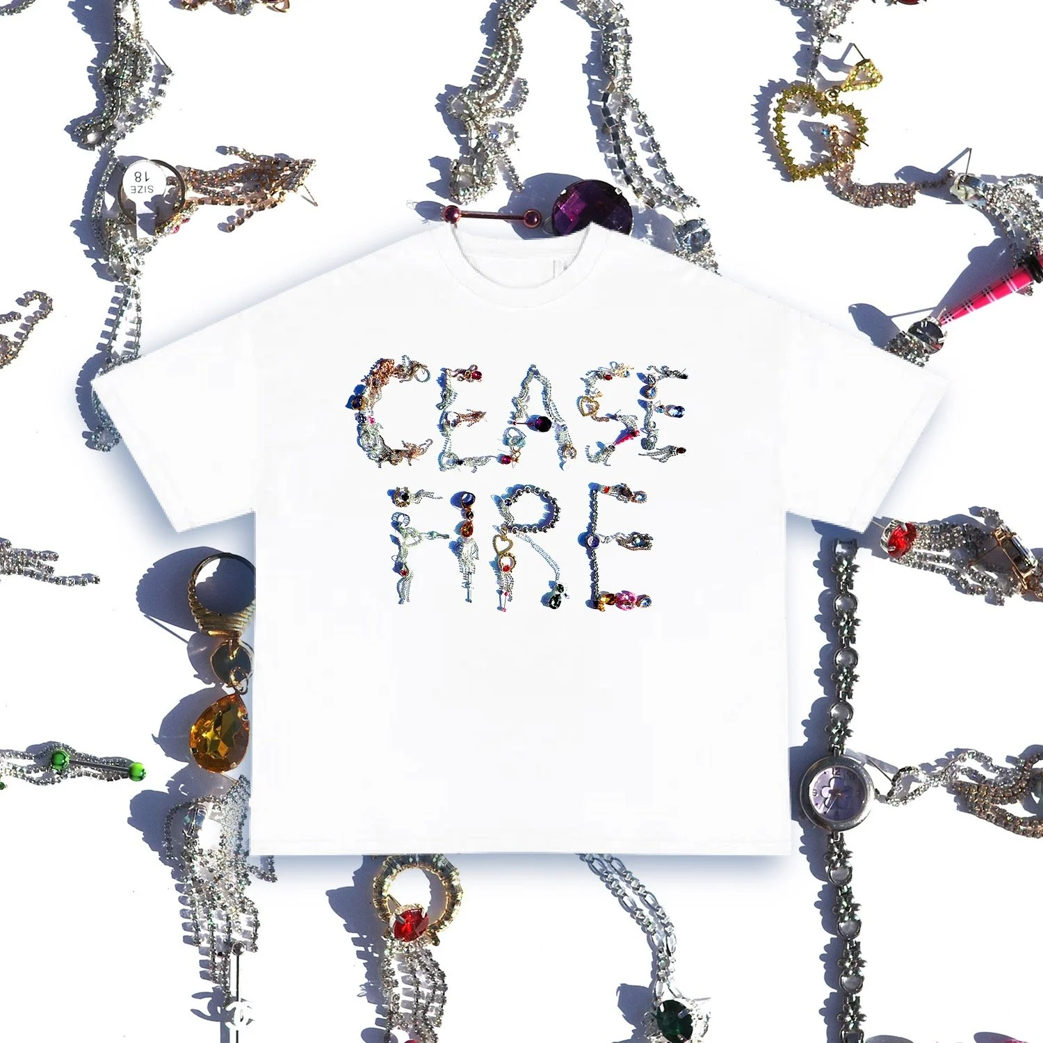CEASE FIRE TSHIRT — TREVINO CONTEMPORARY JEWELRY