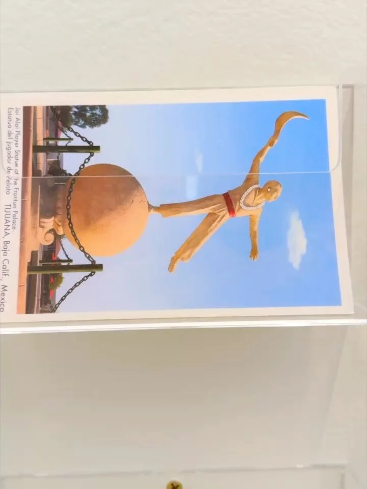 ✨💕💍Interactive piece outside my last solo exhibition where visitors were invited to write a postcard to TIJUANA . Can't wait to document them all . Thank you for all those that took the time to write an emotional,inspiring,fun, sad or intimate lett