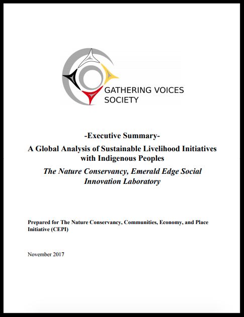 Executive Summary: A Global Analysis of Sustainable Livelihood Initiatives with Indigenous Peoples