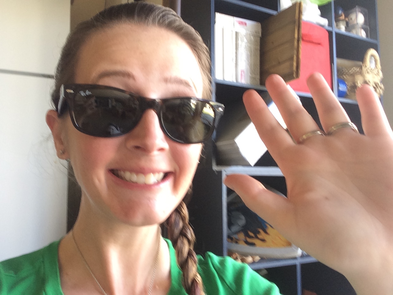 I "helped" clean out the garage yesterday. See, I'm "well." I sat in a lawn chair and talked to Bryon, while he did ALL the work. Rachel of five years ago would've cleaned out the garage herself, or been in the thick of it too. No longer.