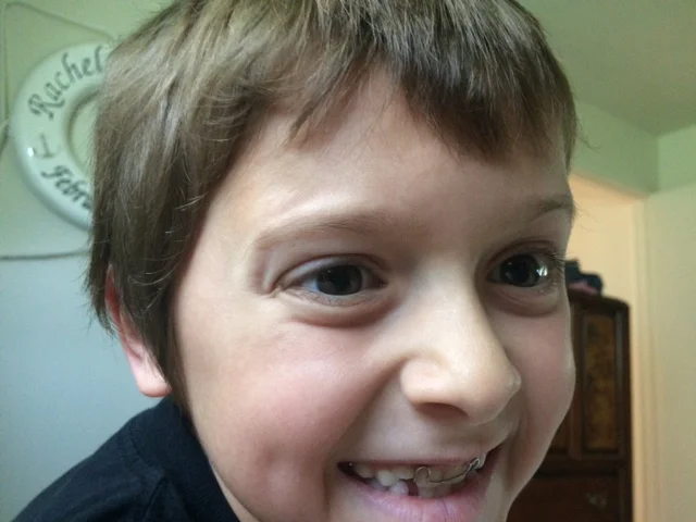 Look at this perfect face. You've seen him less than a dozen times, in his whole life. You don't call him, write him, email him, face time. Nothing.