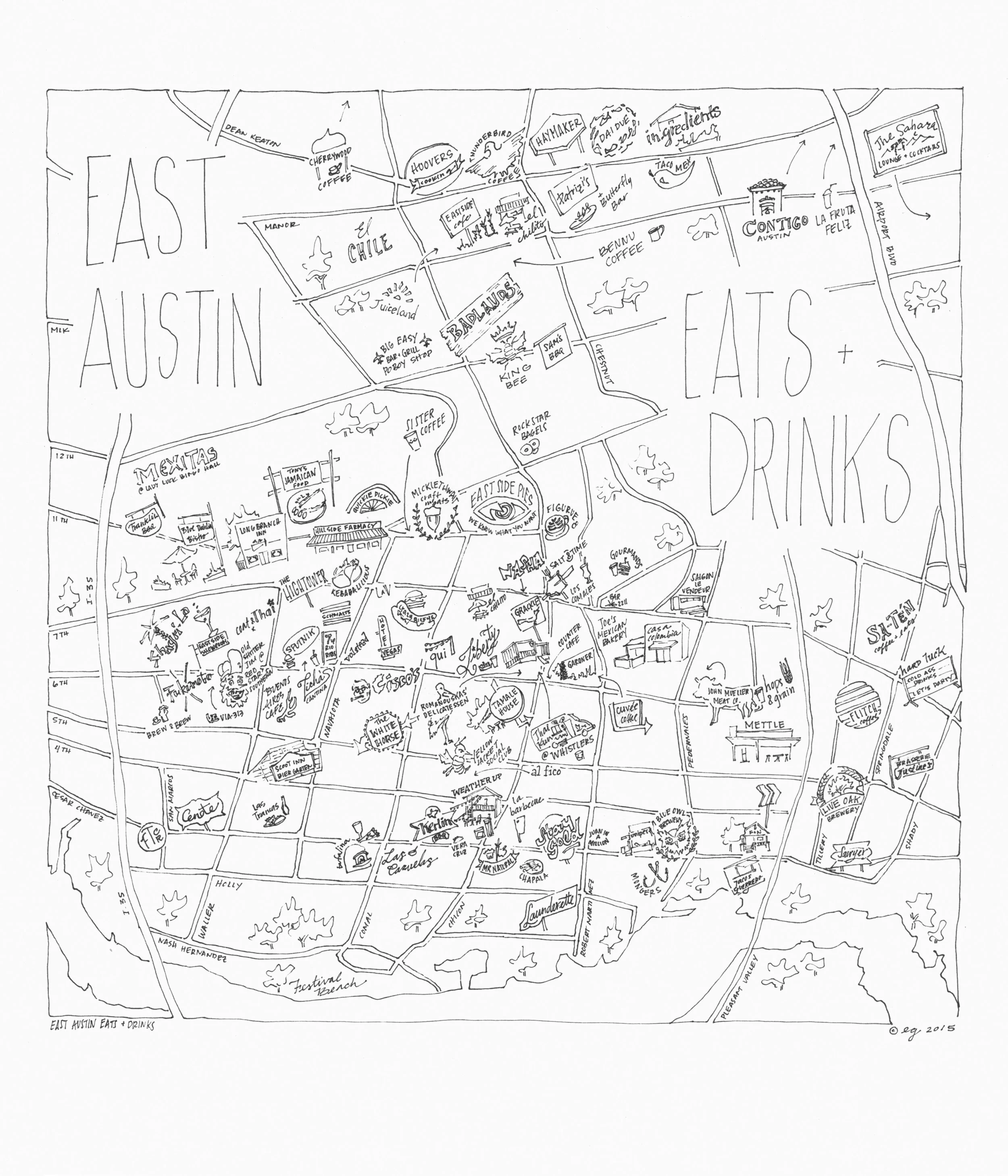 East Austin Eats & Drinks, 2016