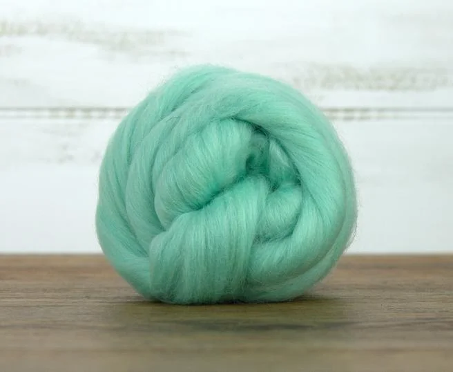 Merino Wool Cat Bed - Aqua