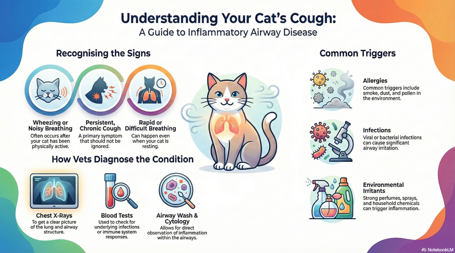 understanding your cats cough diagram
