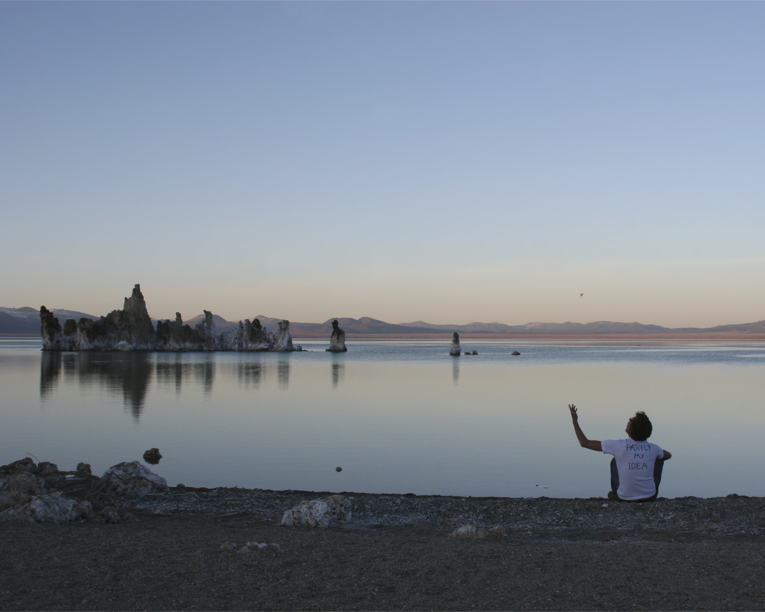 partly my idea (mono lake), 2008 chromogenic print, 40.6cm x 50.8cm / 20" x 16”