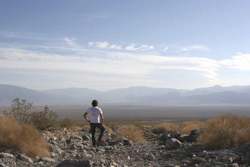 partly my idea (death valley) chromogenic print, 50.8cm x 76.2cm / 30" x 20”