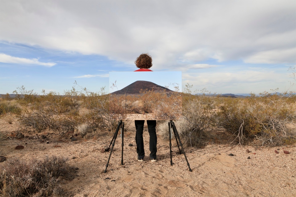 us through this (mound), 2013 archival pigment print, 165cm x 110cm / 65” x 43”