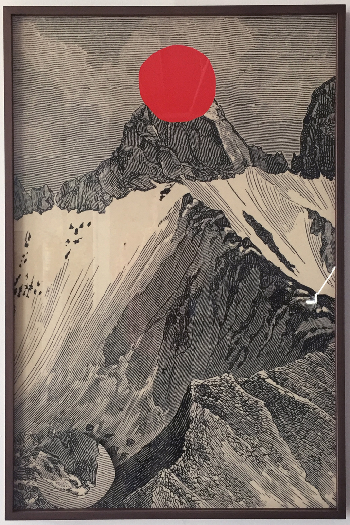 the fallibility of intent #6, 2015 cut-out archival pigment print, 81.5cm x 122cm / 32” x 48”