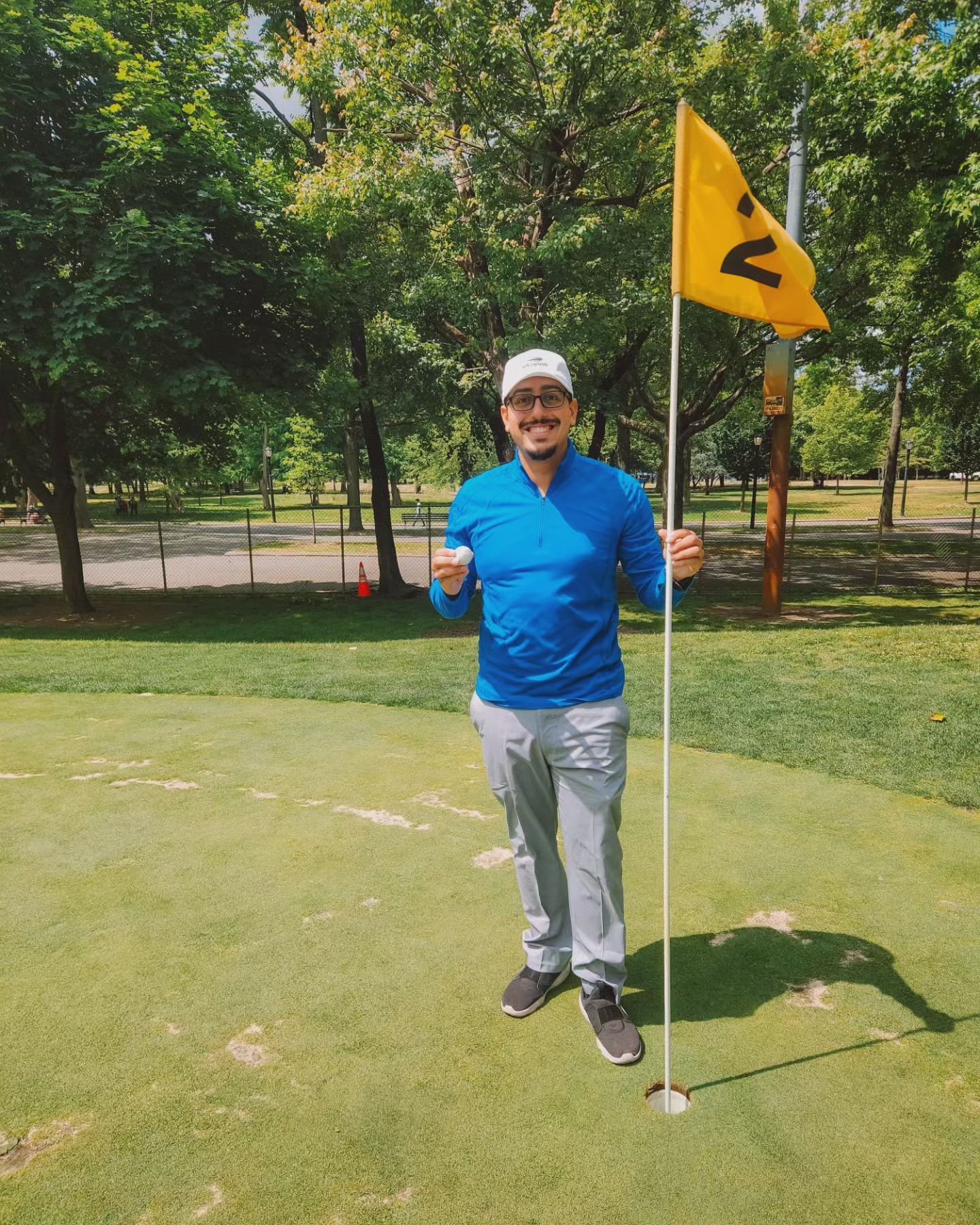 First hole in one on a par 3 course ✅️
.
.
.
I'd like to thank @fiveirongolf &amp; @arccosgolf for improving my game 🏌🏻&zwj;♂️⛳️