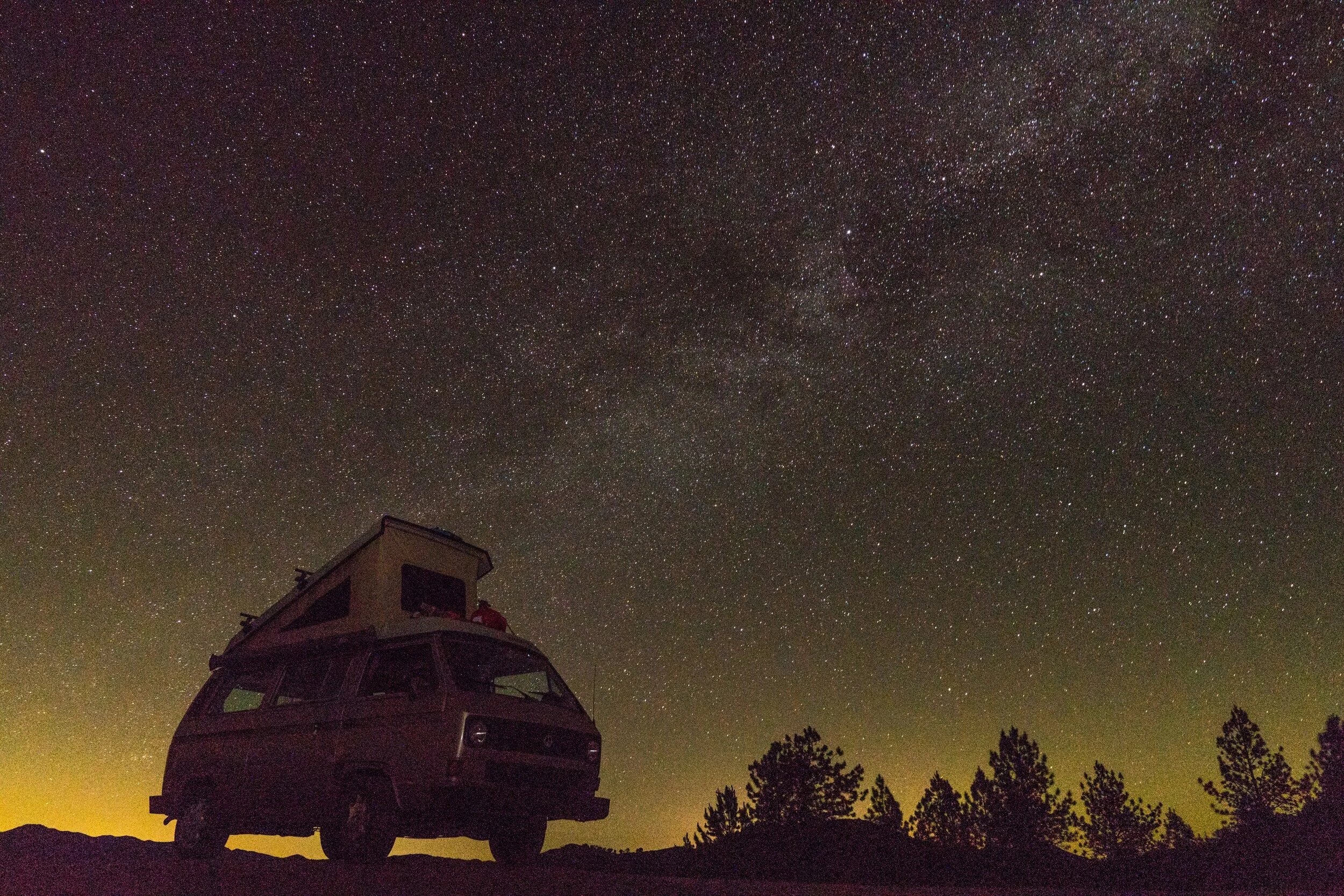 Outdoor School After Dark