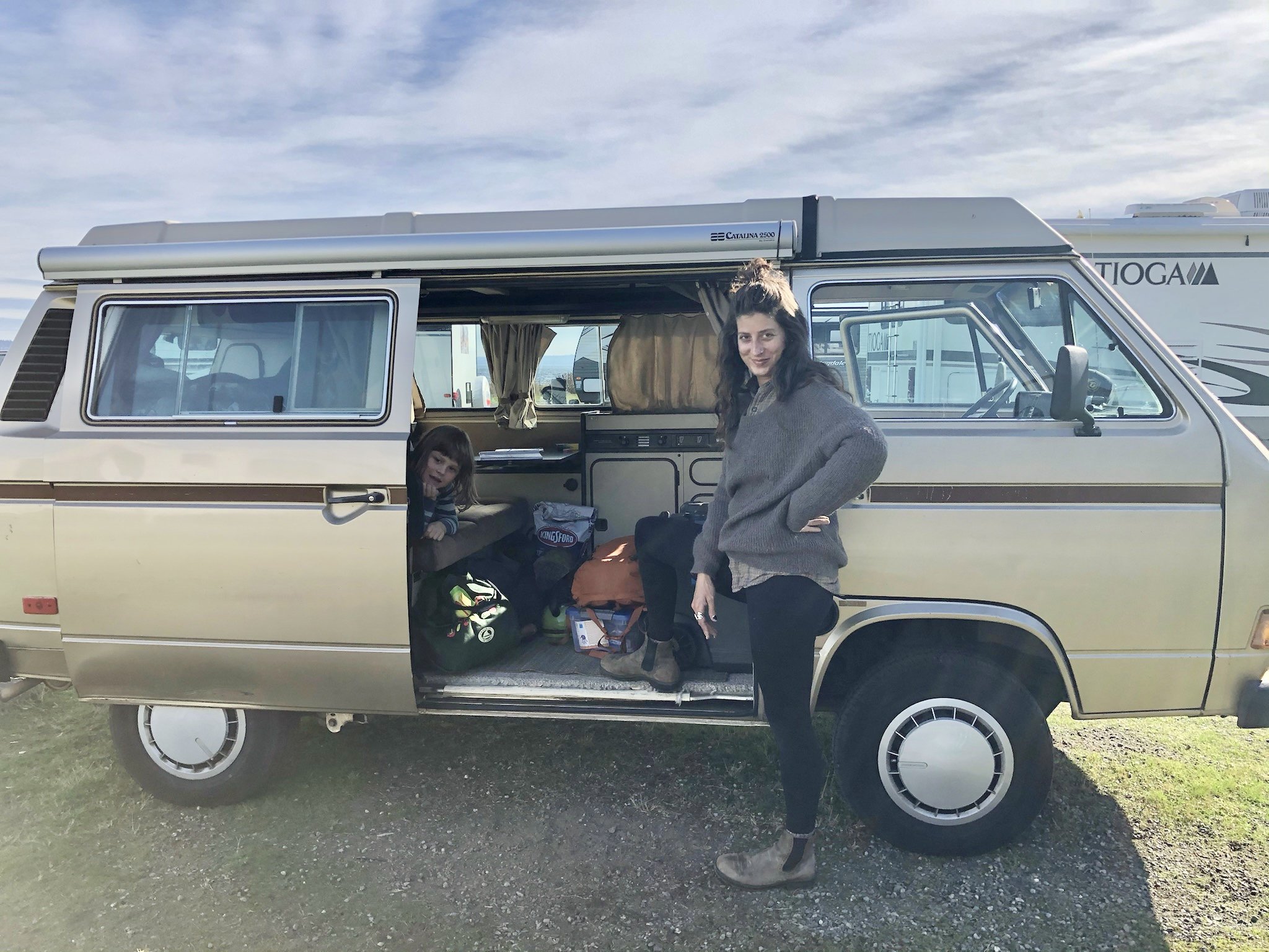 A MOTHER &amp; SON NAVIGATE THE OPEN ROAD