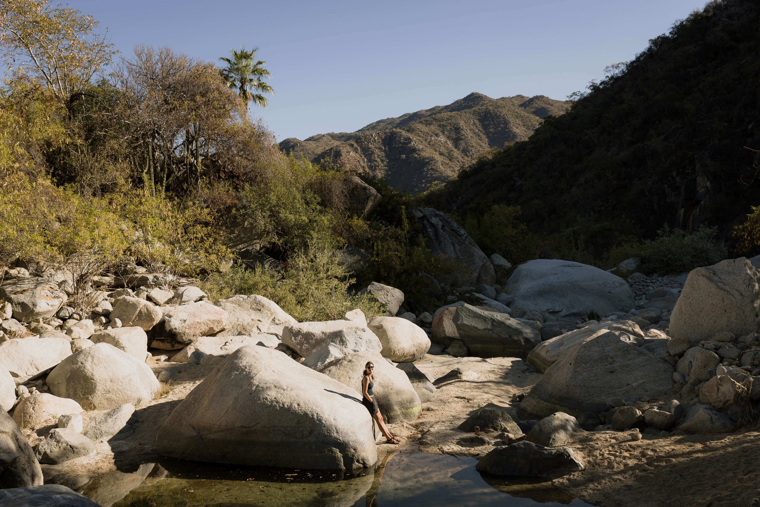 baja camper van road trip