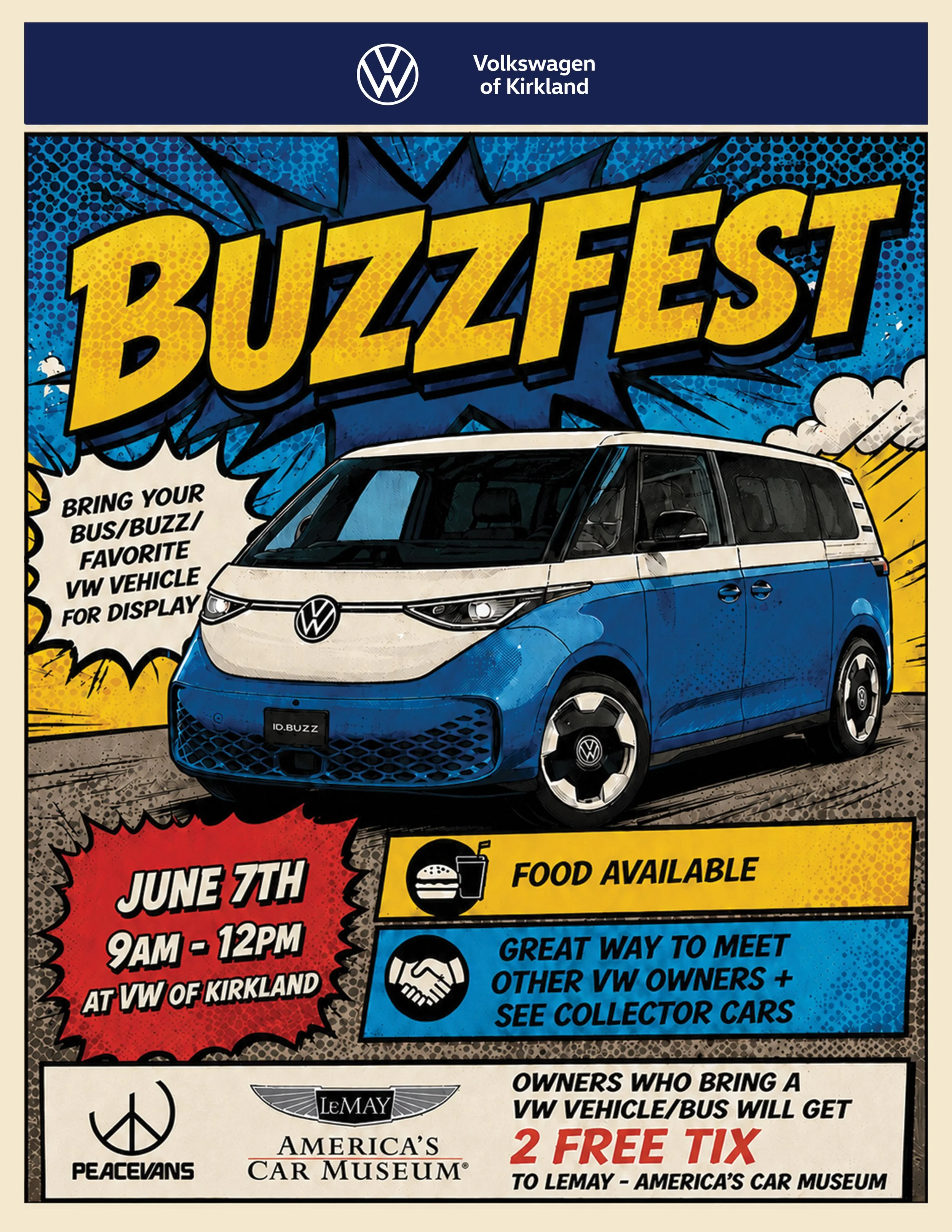 BUZZFEST! Peace Vans &amp; Volkswagen of Kirkland