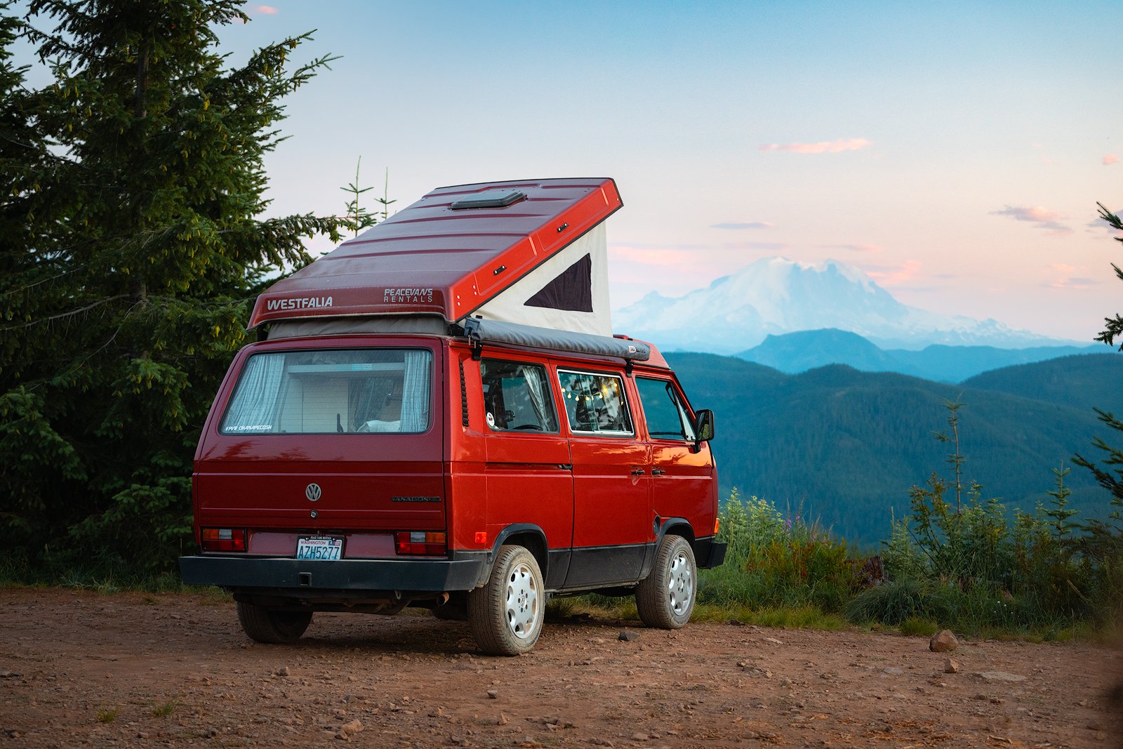 Elwha Full Westfalia  Rent a Camper Van — Peace Vans