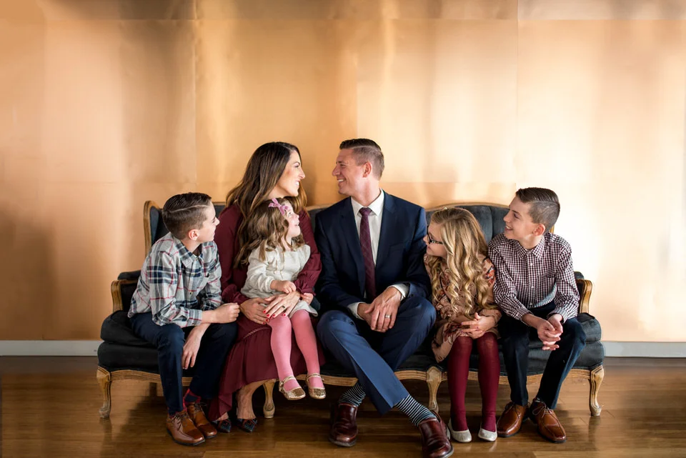 Cary Family Studio Session || Hello Audrey Studio || Bountiful, Utah