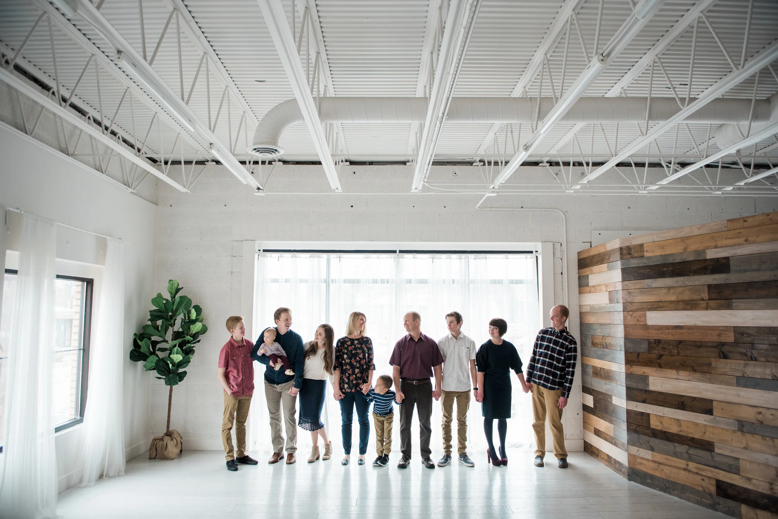 Steineke Family Session || White Space Studio, Bountiful, Utah