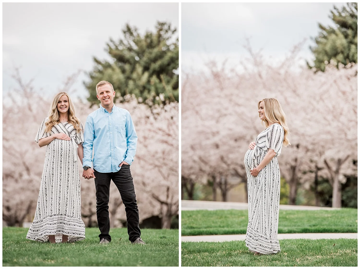 Dan Page Photography, Utah State Capitol Maternity Session, Spring Cherry Blossoms (4).jpg