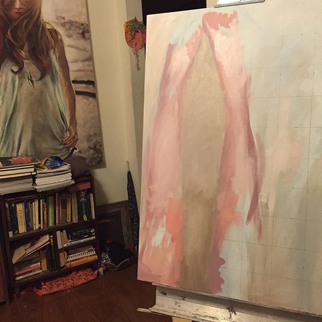 Happy to be painting again...