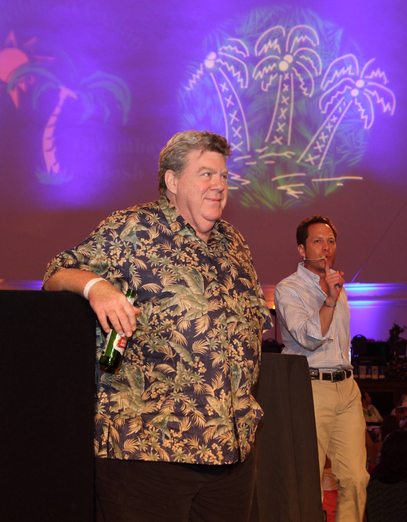 With George Wendt