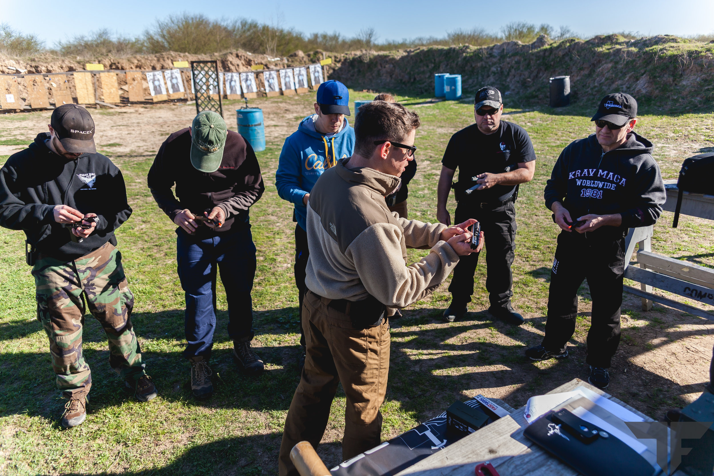 Not only learning how to fire the pistol but also how it operates mechanically.