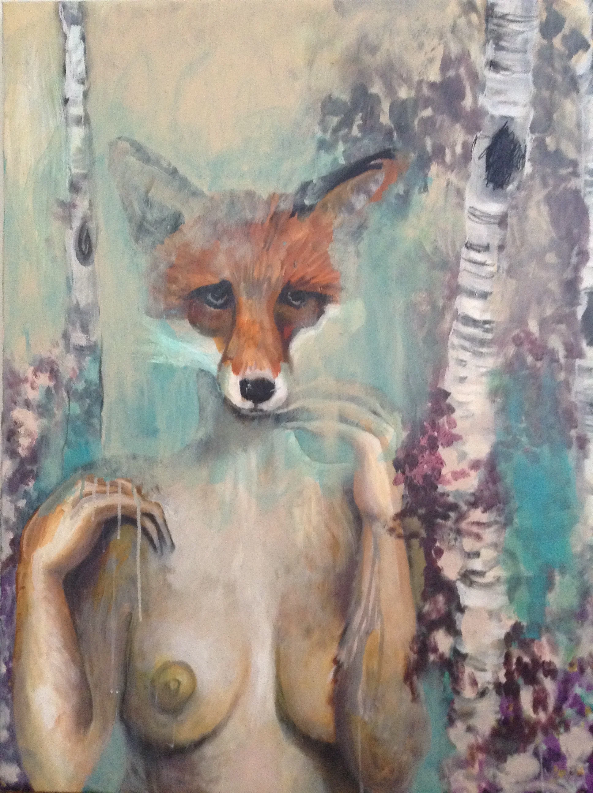 Acrylic on canvas. 24” x 36”