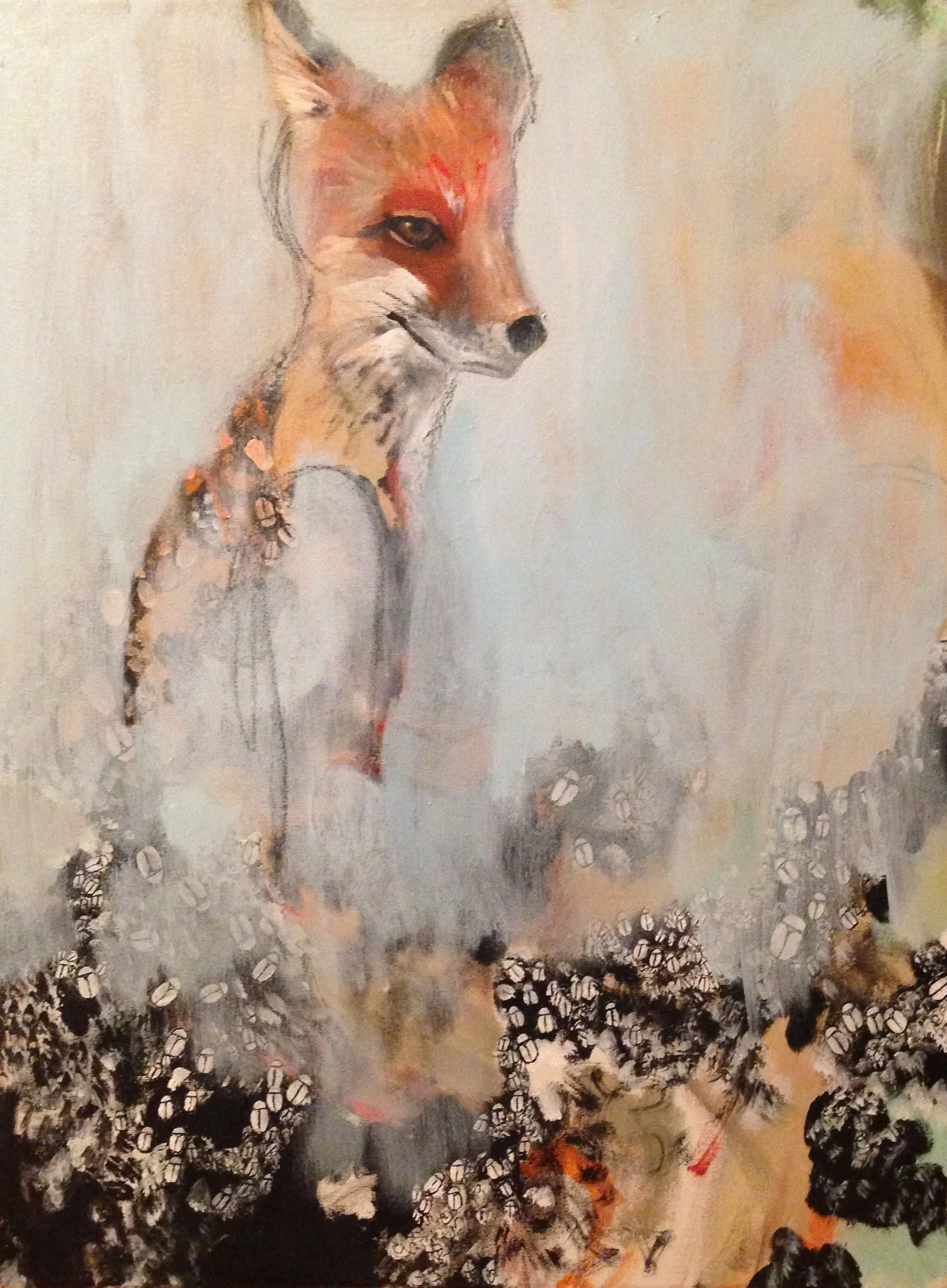  Acrylic on canvas. 18"x 24”  