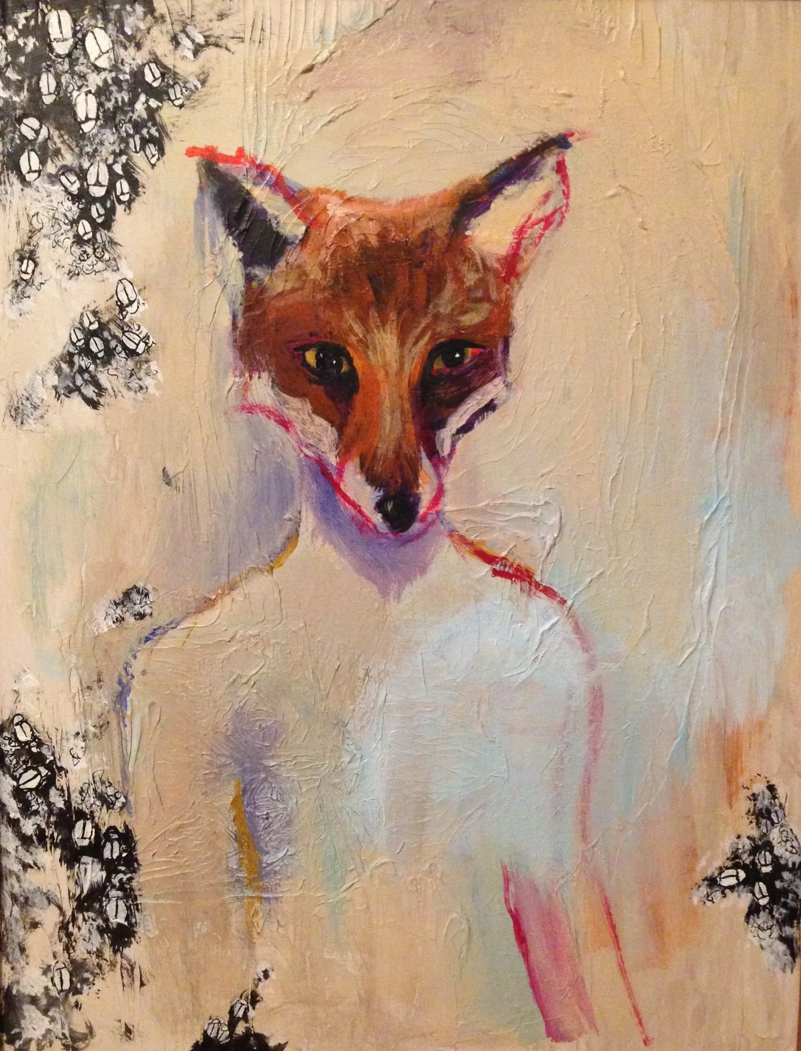  Acrylic on canvas. 12” x 16” - SOLD 