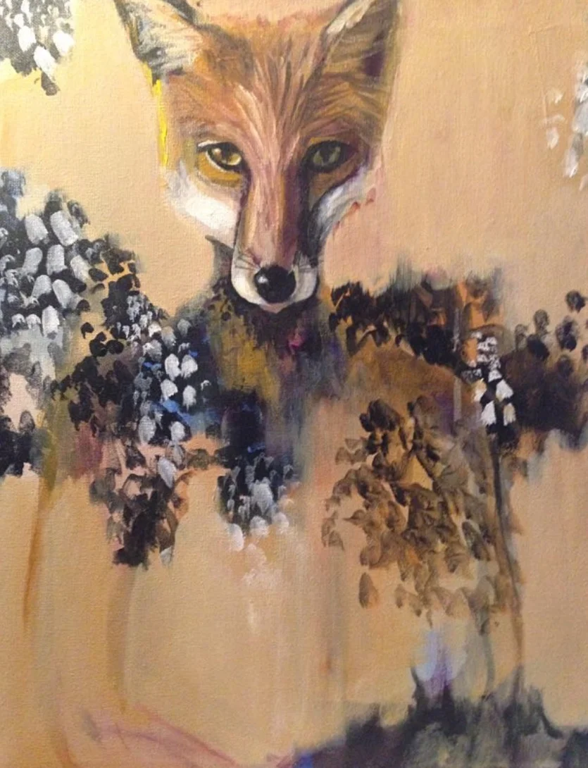 Acrylic on canvas. 12” x 16” - SOLD
