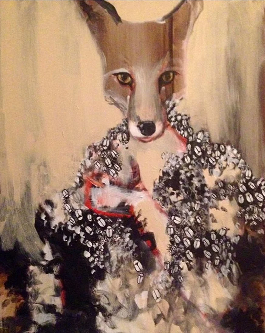 Acrylic on canvas. 24” x 36” - SOLD