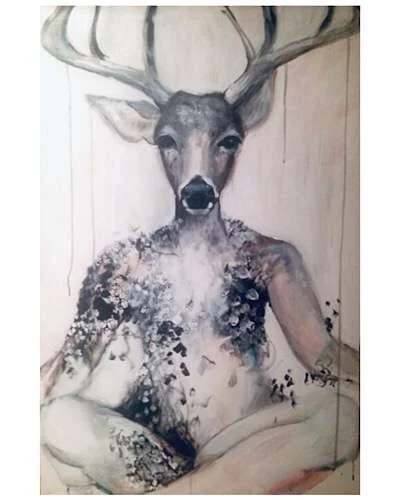 ACRYLIC ON CANVAS. 24' x 36"