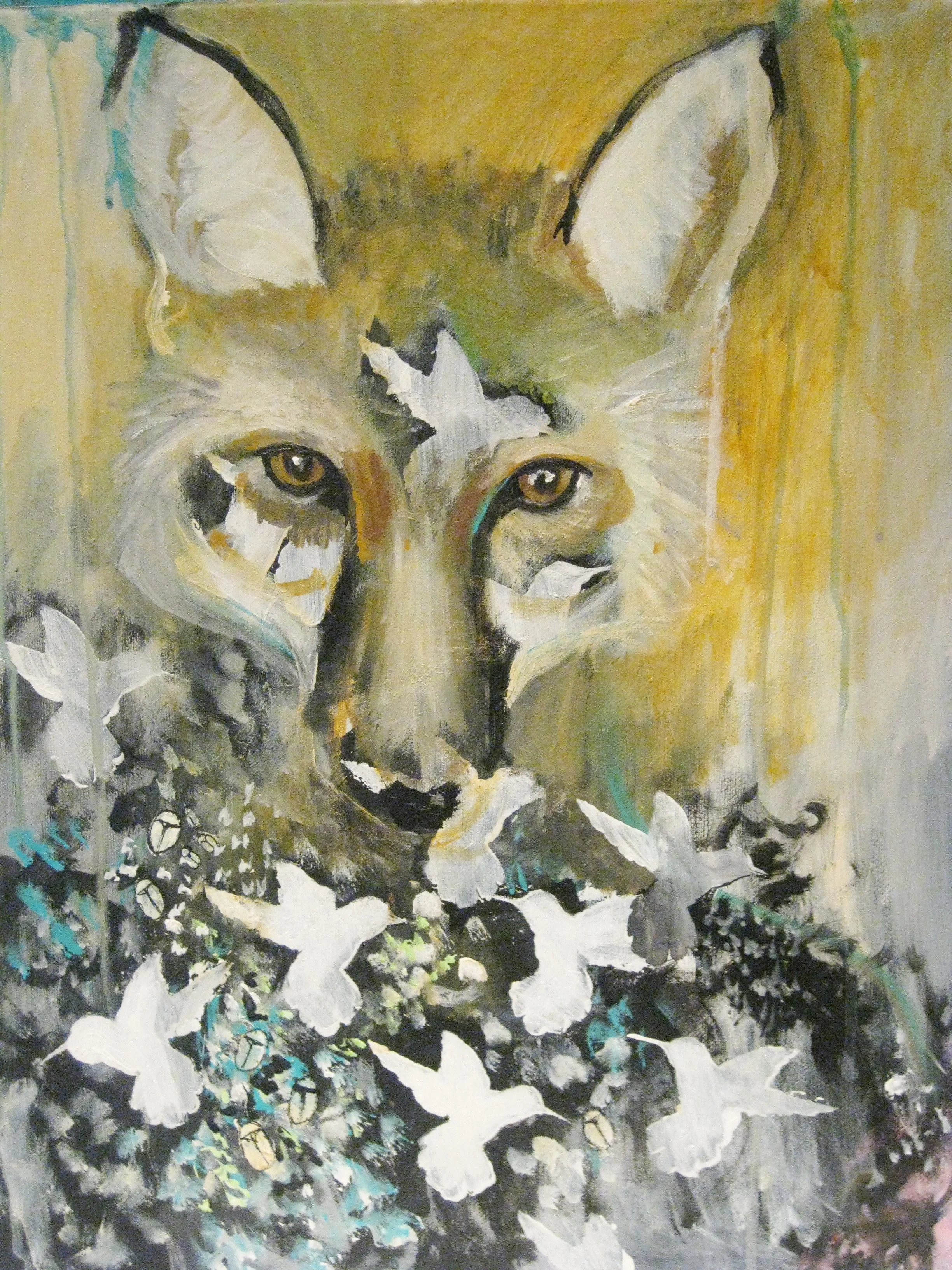  Acrylic on canvas. 16” x 20” - SOLD 