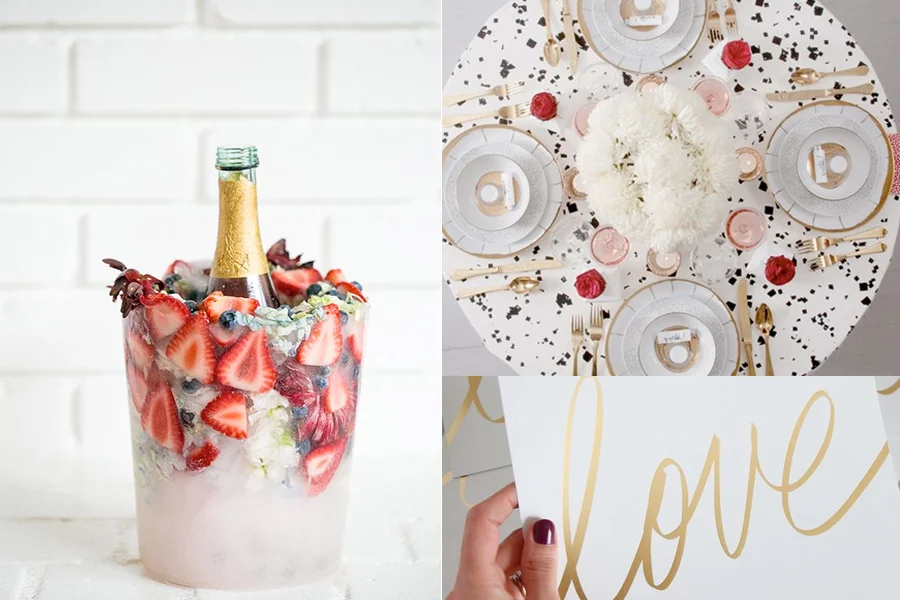 Bonito Design Pinterest has been activated with LOVE! On today's post we wanted to share a few of our picks on wonderful ideas for Valentine's Day.