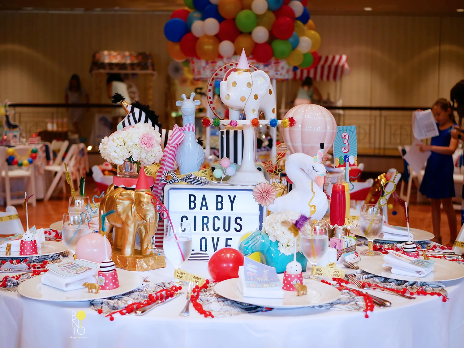 Circus Baby Shower Bonito Design Events