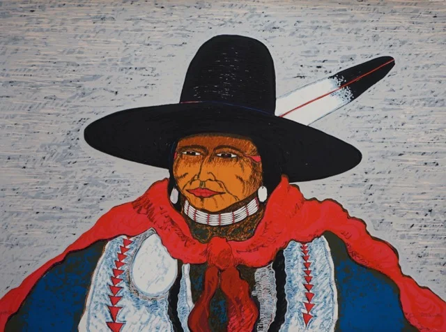 Shows Little 30" x 24" limited edition serigraph 269/275 $500excellent condition
