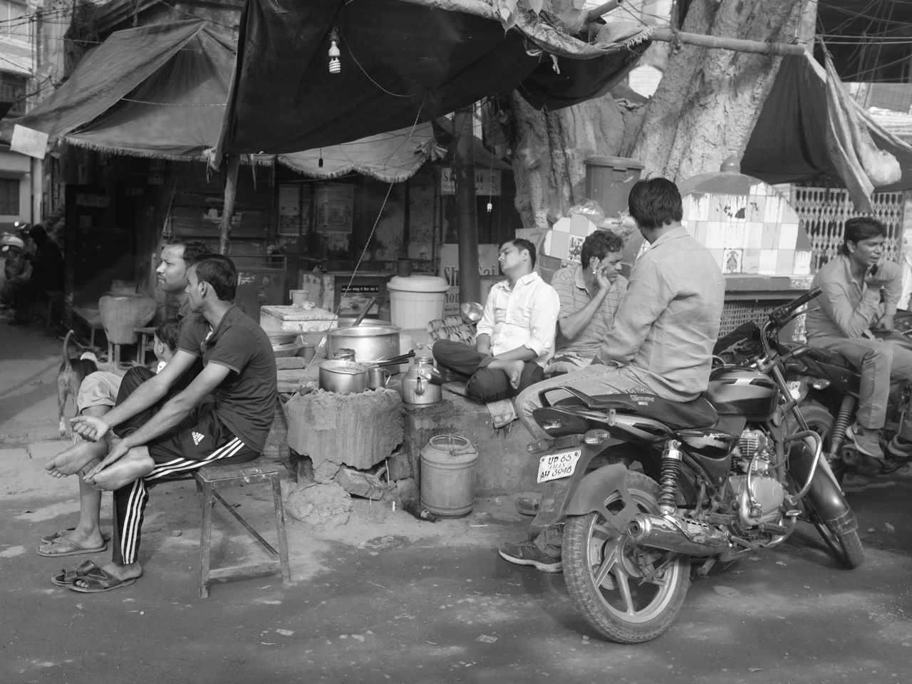 Passing the time of day-Varanasi