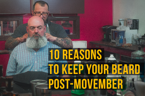 After growing his beard all Movember, the only man in town still with a beard went to his Barber. The man told his Barber that as far as he was concerned, he was happy to keep his beard. However, since he was under much pressure from family and friends to cut it, he wanted advice on how to respond to them. His Barber expounded on the health and societal virtues of growing a full beard, and suggested that he explain them to those who questioned him. “However, there is another reason to grow a beard,” his Barber added. “Plutarch tells of an ancient Laconian whose luxuriant white whiskers compelled everyone's attention.‘Why the long, white whiskers?’ he asked. His reply was: ‘because the continuous sight of my white beard inspires me to do nothing unworthy of it.’ So you see,” the barber explained, “Sometimes a man could be in a store, and pick up something inappropriate. When he remembers his beard, he will feel embarrassed, and immediately put it down.” The man almost fainted. He later related, “That situation exactly happened to me a few weeks ago...” In case you need some more reasons, here are 10 reasons to keep your beard. Click HERE to read the rest of the article...