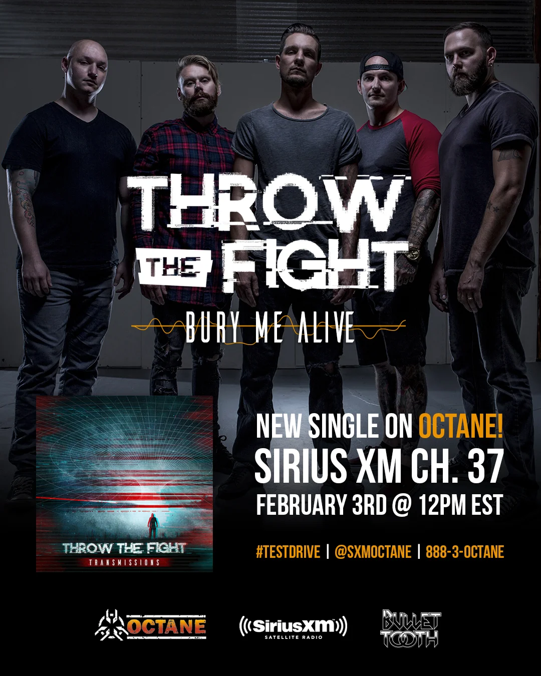 VOTE FOR 'BURY ME ALIVE' ON SIRIUS XM OCTANE!