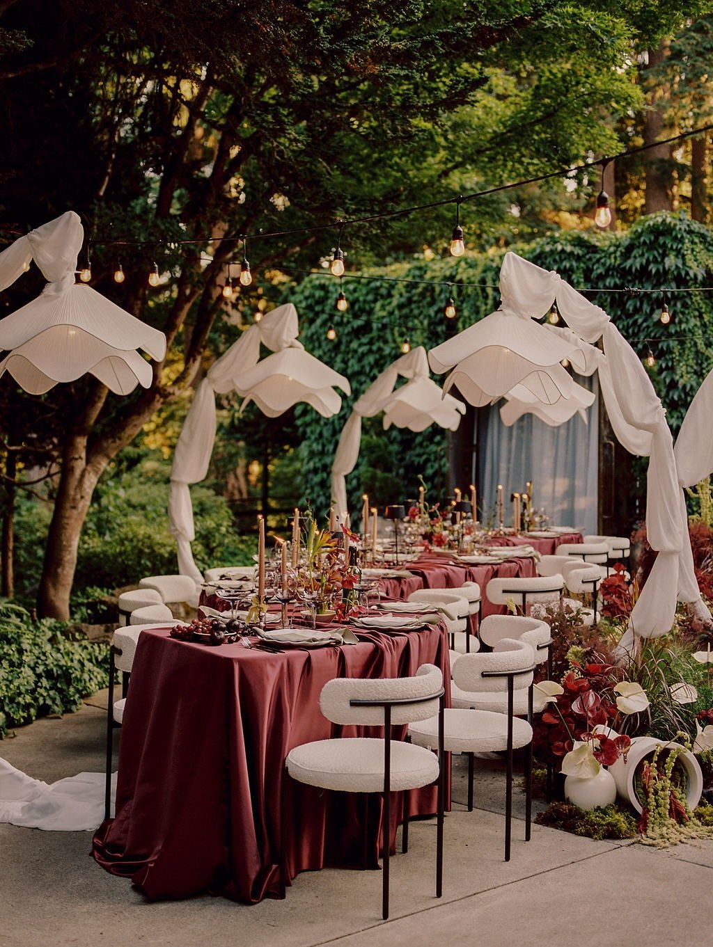 Moody romance in its most artful form. This collaboration was pure magic at JM Cellars ✨

Fanciful details that set the tone
Nathan Chairs ✔️
Maxwell Lounge ✔️
Monaco Bar ✔️

Planner: @tapestryeventco
Photography &amp; styling: @nataliefongmalis
Vide